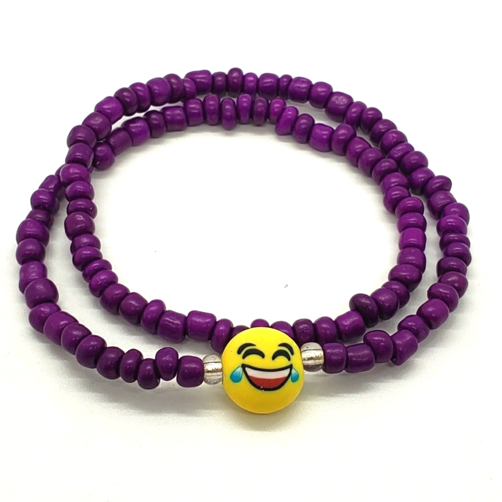 Boho Surfer Glass Bead Bracelet